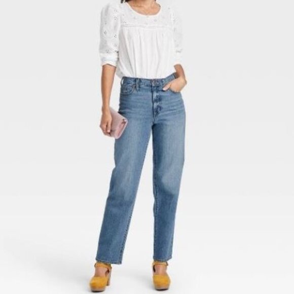 Universal Thread Vintage Straight Vintage Recto High Rise Baggy Jeans - Picture 2 of 10